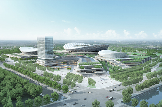蘇州工業(yè)園區(qū)體育中心（體育場、體育館、游泳館、中央車庫）（2018-2019年度魯班獎工程）