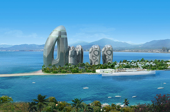 三亞鳳凰島國(guó)際養(yǎng)生度假中心（2012-2013年度魯班獎(jiǎng)工程）