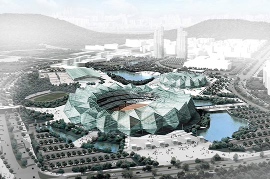深圳市大運(yùn)中心工程（2012-2013年度魯班獎(jiǎng)工程）