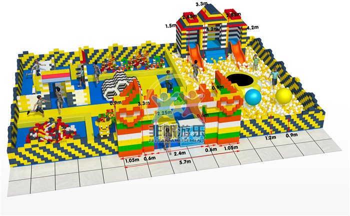 銀川西夏萬達廣場西夏區EPP積木樂園