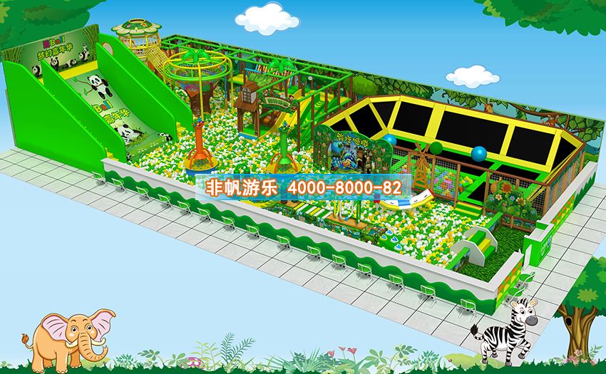 室內(nèi)兒童樂園怎么裝修設(shè)計門店比較受歡迎？