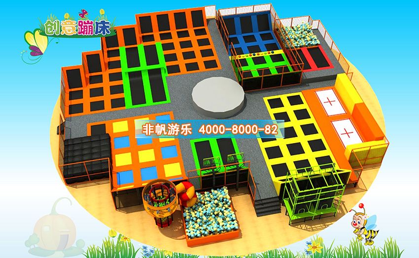 中小型室內兒童樂園報價多少錢？淘氣堡設備一平米？